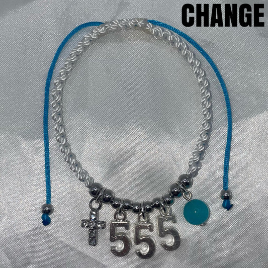 555 Angel # Bracelet